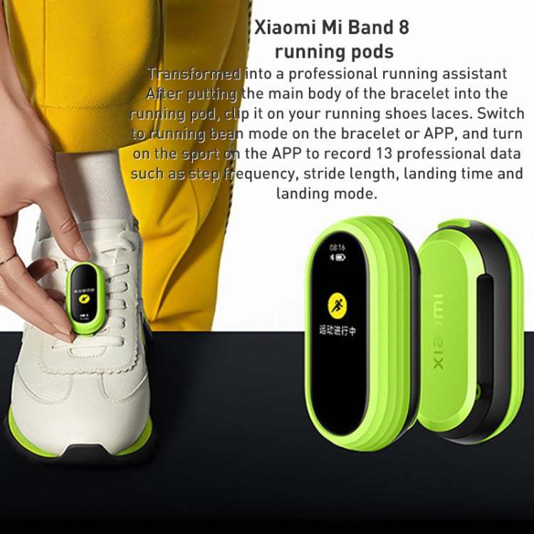 Original For Xiaomi Mi Band 8 PC + TPU Watch Case Running Assistance (Green) - Watch Cases by Xiaomi | Online Shopping UK | buy2fix