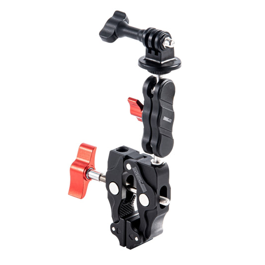 STARTRC Action Camera Universal Strong Clamp Mount (Black) - Mount & Holder by STARTRC | Online Shopping UK | buy2fix