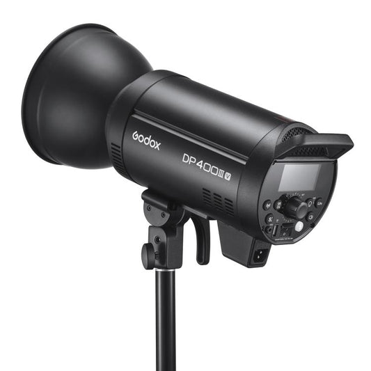 Godox DP400III-V Studio Flash Photo Light 400Ws 2.4G Wireless X System Bowens Mount Light (AU Plug) - Shoe Mount Flashes by Godox | Online Shopping UK | buy2fix