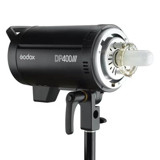 Godox DP400III Studio Flash Photo Light 400Ws 2.4G Wireless X System Bowens Mount Strobe Light, No Lamp Cover (UK Plug) - Shoe Mount Flashes by Godox | Online Shopping UK | buy2fix