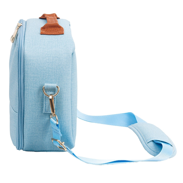 Portable Mini Printer Storage Bag For CP910/1200/1300 (Blue) - Strap Satchel by buy2fix | Online Shopping UK | buy2fix