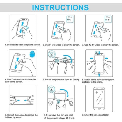 For Doogee S68 Pro 50 PCS 0.26mm 9H 2.5D Tempered Glass Film - Others by buy2fix | Online Shopping UK | buy2fix