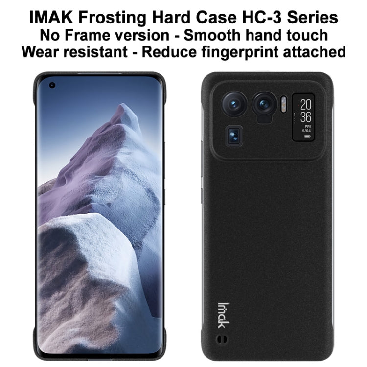 For Xiaomi Mi 11 Ultra IMAK HC-3 Series Frosted Hard Case(Black) - Xiaomi Cases by imak | Online Shopping UK | buy2fix