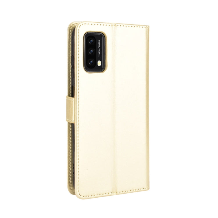 For Blackview A90 Crazy Horse Texture Horizontal Flip Leather Case with Holder & Card Slots & Lanyard(Gold) - More Brand by buy2fix | Online Shopping UK | buy2fix