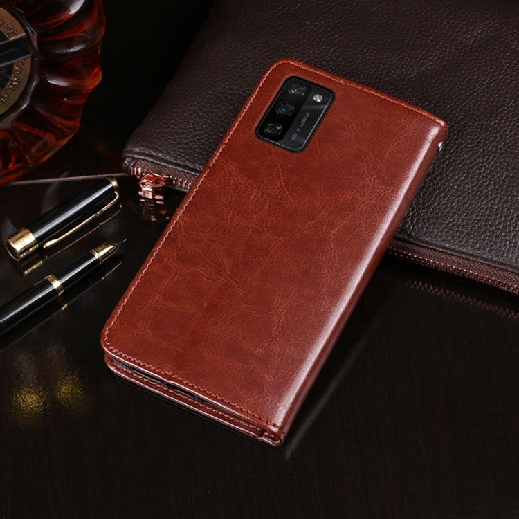 For Blackview A100 idewei Crazy Horse Texture Horizontal Flip Leather Case with Holder & Card Slots & Wallet(Red) - More Brand by idewei | Online Shopping UK | buy2fix