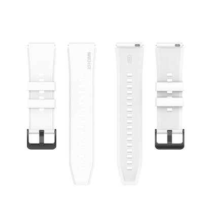 For Huawei Watch GT2 Pro Silicone Watch Band(White) - Watch Bands by buy2fix | Online Shopping UK | buy2fix