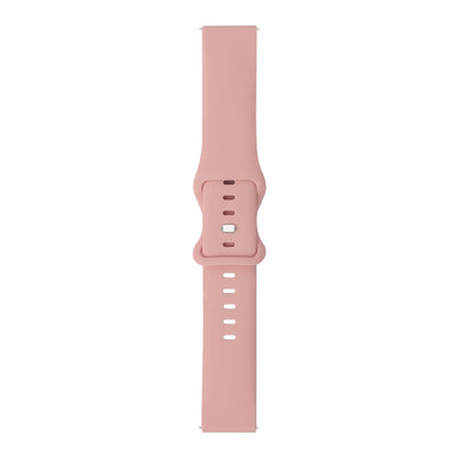 For Huawei Watch GT 2 42mm 8-buckle Silicone Watch Band(Pink Sand) - Watch Bands by buy2fix | Online Shopping UK | buy2fix