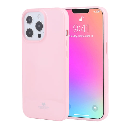 For iPhone 13 Pro GOOSPERY JELLY Full Coverage Soft Case (Pink) - iPhone 13 Pro Cases by GOOSPERY | Online Shopping UK | buy2fix