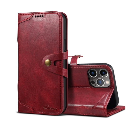 For iPhone 13 mini Calf Texture Buckle Horizontal Flip Leather Case with Holder & Card Slots & Wallet (Red) - iPhone 13 mini Cases by buy2fix | Online Shopping UK | buy2fix