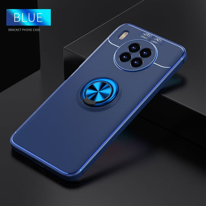 For Huawei nova 8i Metal Ring Holder 360 Degree Rotating TPU Case(Blue) - Huawei Cases by buy2fix | Online Shopping UK | buy2fix