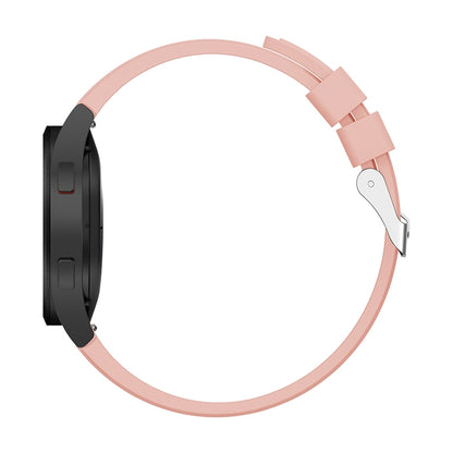 For Samsung Galaxy Watch4 40mm Silicone Watch Band(Pink) - Watch Bands by buy2fix | Online Shopping UK | buy2fix