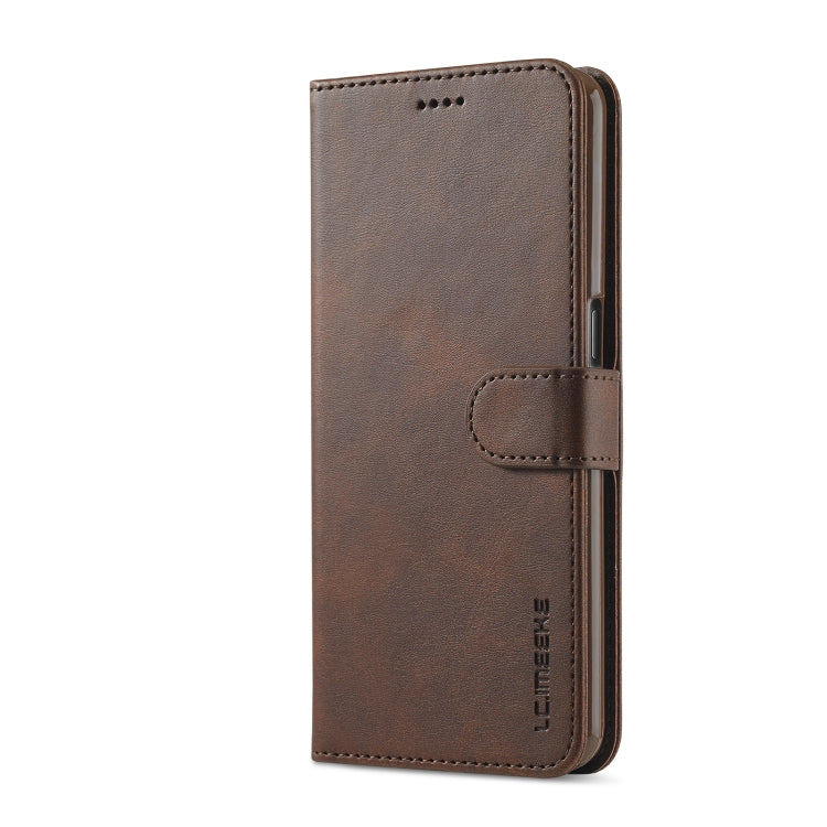 LC.IMEEKE Calf Texture Horizontal Flip Leather Case with Holder & Card Slots & Wallet For OPPO A16(Brown) - OPPO Cases by LC.IMEEKE | Online Shopping UK | buy2fix