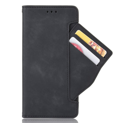 For ZTE Blade A71 Skin Feel Calf Pattern Horizontal Flip Leather Case with Holder & Card Slots & Photo Frame(Black) - ZTE Cases by buy2fix | Online Shopping UK | buy2fix