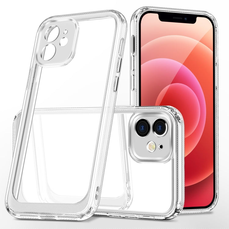 For iPhone 12 mini Crystal Clear Shockproof PC + TPU Protective Case (Transparent) - iPhone 12 mini Cases by buy2fix | Online Shopping UK | buy2fix