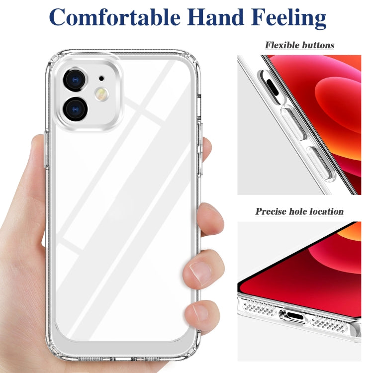 For iPhone 12 mini Crystal Clear Shockproof PC + TPU Protective Case (Transparent) - iPhone 12 mini Cases by buy2fix | Online Shopping UK | buy2fix