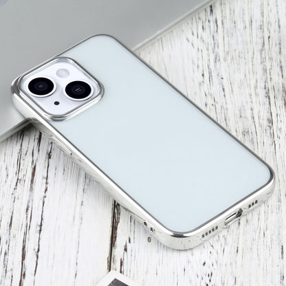 For iPhone 13 mini Ultra-thin Electroplating TPU Protective Case (Silver) - iPhone 13 mini Cases by buy2fix | Online Shopping UK | buy2fix