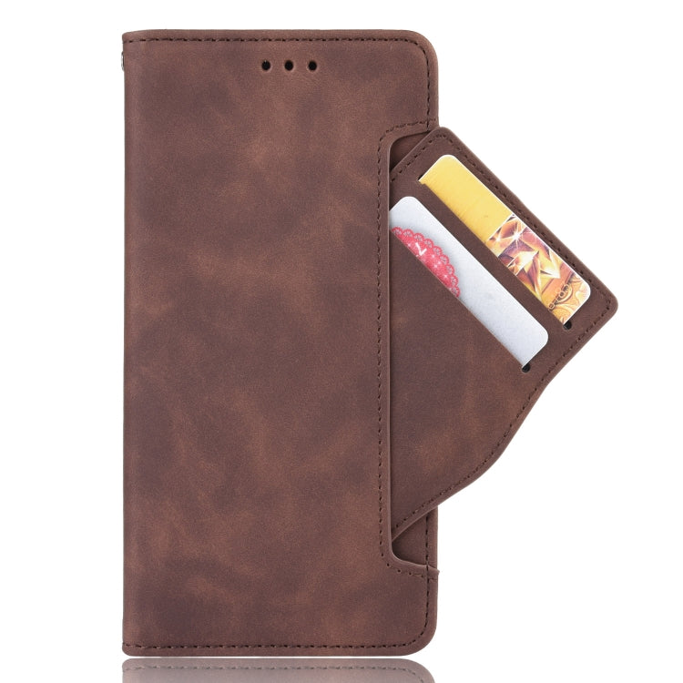 For OPPO Realme GT Master Skin Feel Calf Pattern Horizontal Flip Leather Case with Holder & Card Slots & Photo Frame(Brown) - Realme Cases by buy2fix | Online Shopping UK | buy2fix