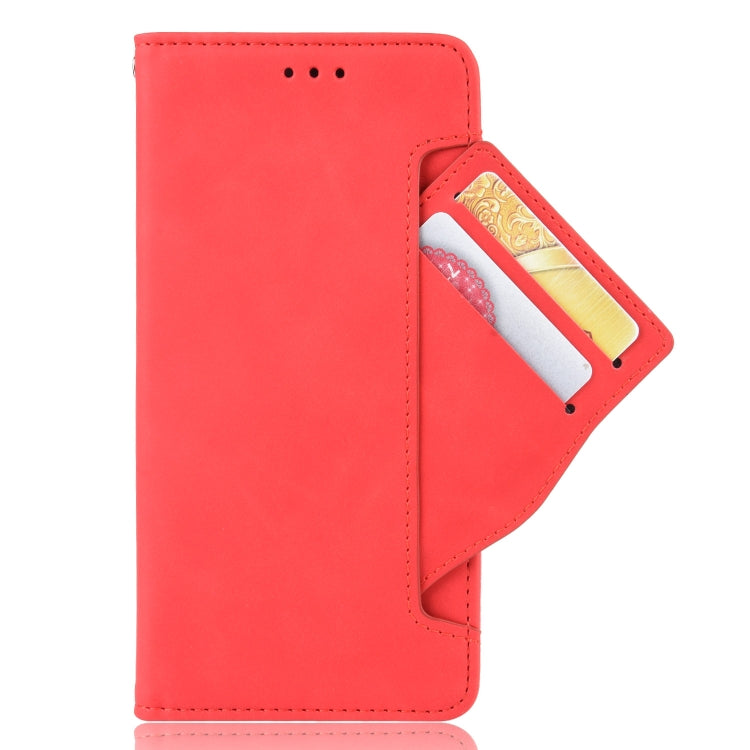 For Doogee S86 / S86 Pro Skin Feel Calf Pattern Horizontal Flip Leather Case with Holder & Card Slots & Photo Frame(Red) - More Brand by buy2fix | Online Shopping UK | buy2fix