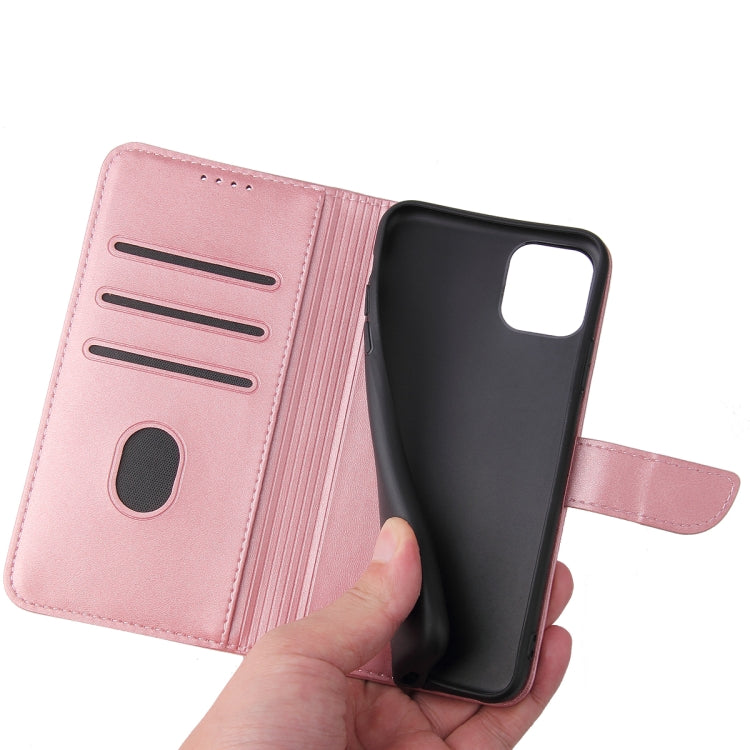 Calf Texture Buckle Horizontal Flip Leather Case with Holder & Card Slots & Wallet For iPhone 11 Pro(Rose Gold) - iPhone 11 Pro Cases by buy2fix | Online Shopping UK | buy2fix