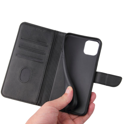 Calf Texture Buckle Horizontal Flip Leather Case with Holder & Card Slots & Wallet For iPhone 11(Black) - iPhone 11 Cases by buy2fix | Online Shopping UK | buy2fix