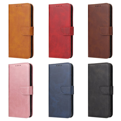 For Huawei P30 Calf Texture Buckle Horizontal Flip Leather Case with Holder & Card Slots & Wallet(Red) - Huawei Cases by buy2fix | Online Shopping UK | buy2fix