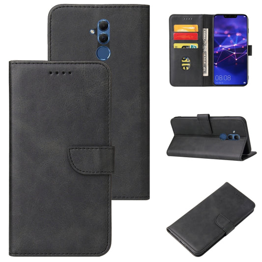 For Huawei Mate 20 Lite Calf Texture Buckle Horizontal Flip Leather Case with Holder & Card Slots & Wallet(Black) - Huawei Cases by buy2fix | Online Shopping UK | buy2fix