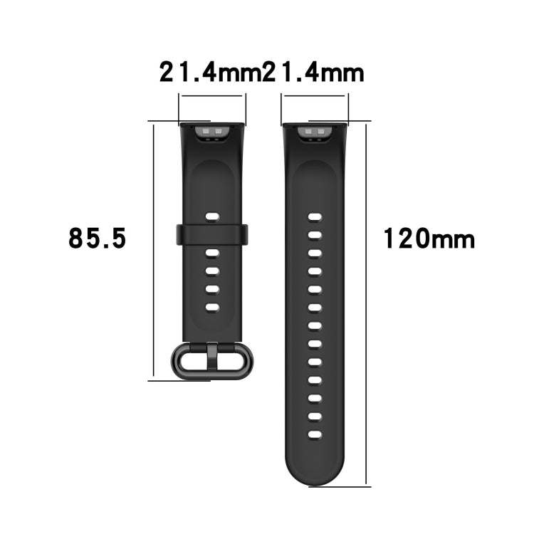 For Xiaomi Redmi Watch 2 Solid Color Silicone Strap Watch Band(Red) - Watch Bands by buy2fix | Online Shopping UK | buy2fix