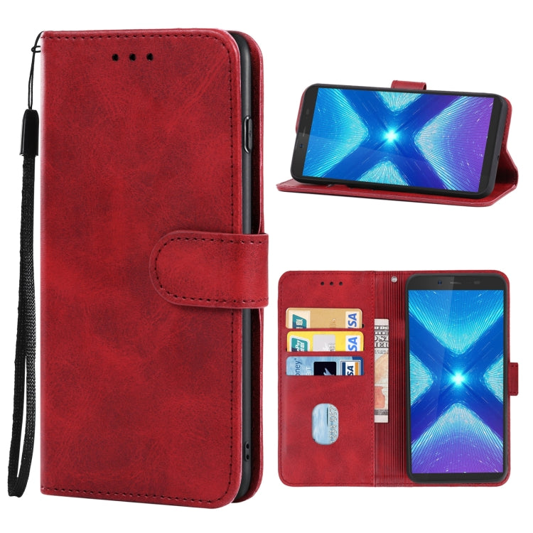 Leather Phone Case For Blackview BV5500 Pro(Red) - More Brand by buy2fix | Online Shopping UK | buy2fix