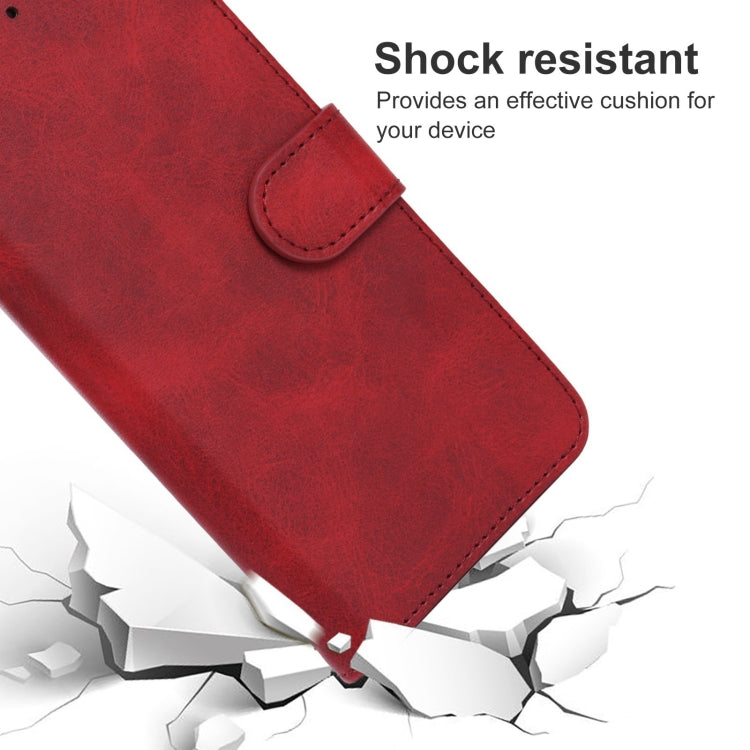 Leather Phone Case For Blackview A80 Pro / A80 Plus(Red) - Universal Leather Case by buy2fix | Online Shopping UK | buy2fix