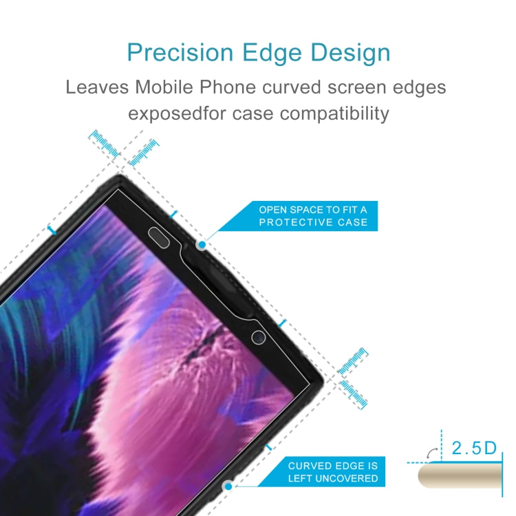 50 PCS 0.26mm 9H 2.5D Tempered Glass Film For Doogee BL9000 - For Doogee by buy2fix | Online Shopping UK | buy2fix