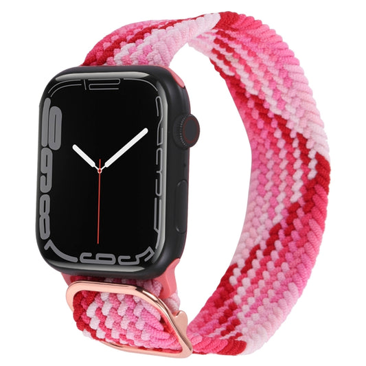 Nylon Braid Strap Watch Band For Apple Watch Ultra 49mm&Watch Ultra 2 49mm / Series 9&8&7 45mm / SE 3&SE 2&6&SE&5&4 44mm / 3&2&1 42mm(31) - Watch Bands by buy2fix | Online Shopping UK | buy2fix