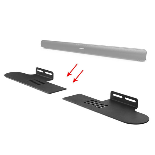 For Sharp HT-SB115 Split Sound Bar Wall-mount Bracket - Speaker Bracket by buy2fix | Online Shopping UK | buy2fix