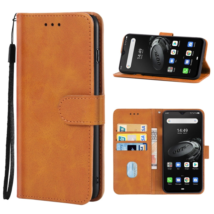 Leather Phone Case For Ulefone Armor 7E(Brown) - Ulefone Cases by buy2fix | Online Shopping UK | buy2fix