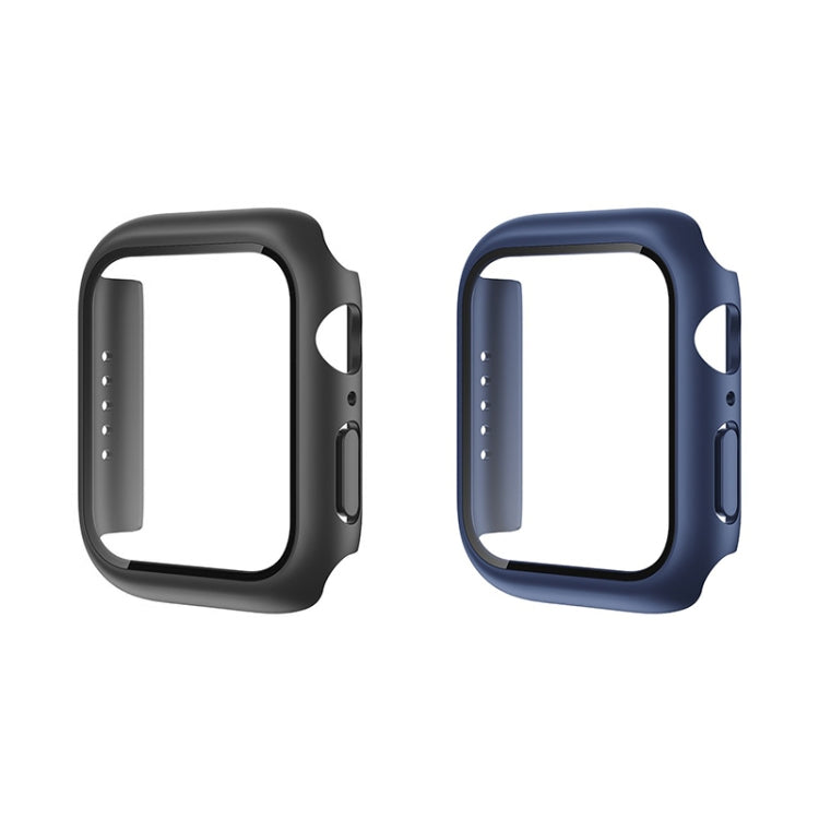 ROCK 2 in 1 PC Frame + Film Protector Case For  Apple Watch Series 3 & 2 & 1 42mm(Blue) - Watch Cases by ROCK | Online Shopping UK | buy2fix