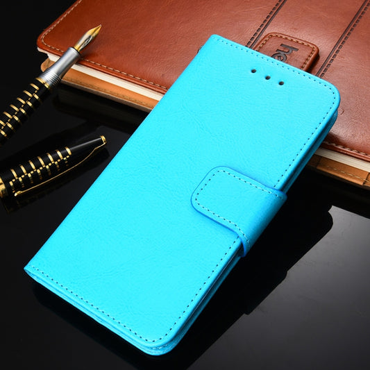 For Blackview A70 Crystal Texture Leather Phone Case(Light Blue) - More Brand by buy2fix | Online Shopping UK | buy2fix