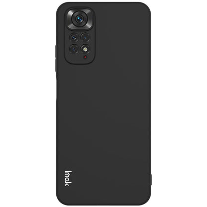 For Xiaomi Redmi Note 11 4G / Note 11S Global IMAK UC-3 Series Shockproof Frosted TPU Phone Case(Black) - Xiaomi Cases by imak | Online Shopping UK | buy2fix