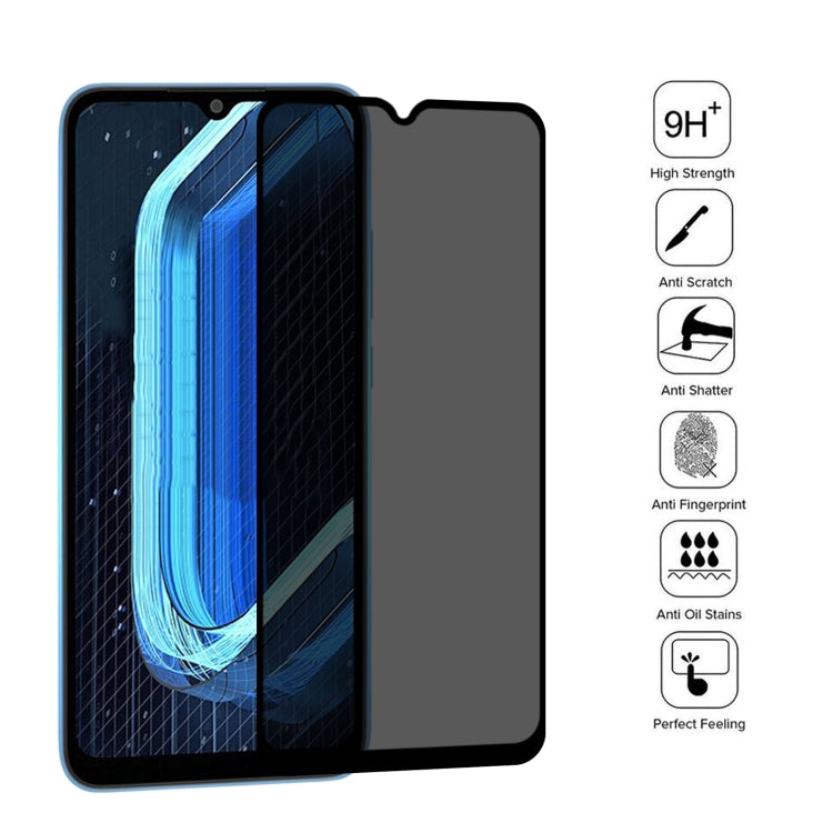 Full Cover Anti-peeping Tempered Glass Film For Xiaomi Poco C31 -  by buy2fix | Online Shopping UK | buy2fix