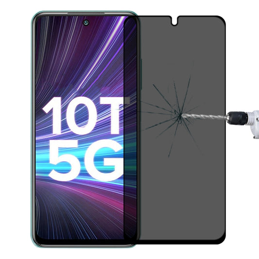 Full Cover Anti-peeping Tempered Glass Film For Xiaomi Redmi Note 10T 5G -  by buy2fix | Online Shopping UK | buy2fix