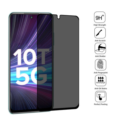 25 PCS Full Cover Anti-peeping Tempered Glass Film For Xiaomi Redmi Note 10T 5G -  by buy2fix | Online Shopping UK | buy2fix