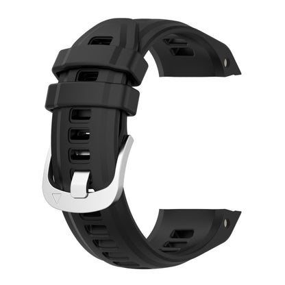 For Garmin Instinct 2S Silicone Watch Band(Black) - Watch Bands by buy2fix | Online Shopping UK | buy2fix