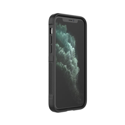 For iPhone 11 Pro Magic Shield TPU + Flannel Phone Case (Black) - iPhone 11 Pro Cases by buy2fix | Online Shopping UK | buy2fix