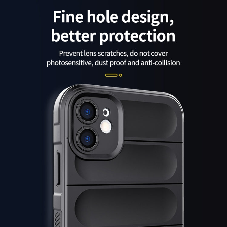 For iPhone 11 Pro Magic Shield TPU + Flannel Phone Case (Black) - iPhone 11 Pro Cases by buy2fix | Online Shopping UK | buy2fix