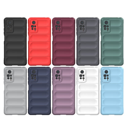 For Xiaomi Redmi Note 11 Pro International Magic Shield TPU + Flannel Phone Case(Dark Grey) - Xiaomi Cases by buy2fix | Online Shopping UK | buy2fix