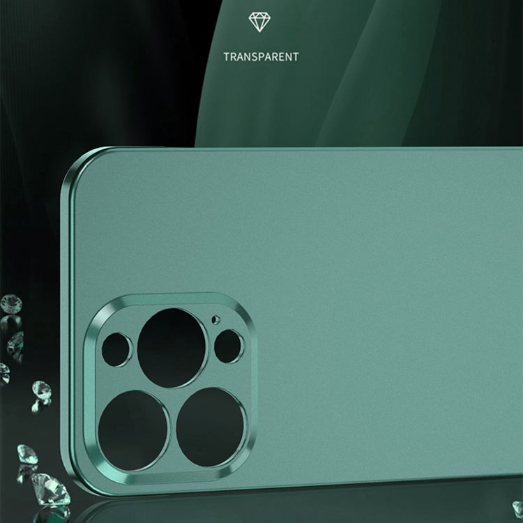 For iPhone 13 Pro Electroplating Frosted Frameless Phone Case (Green) - iPhone 13 Pro Cases by buy2fix | Online Shopping UK | buy2fix