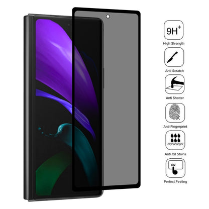 Full Cover Anti-peeping Tempered Glass Film For Samsung Galaxy Z Fold2 5G - Galaxy Tempered Glass by buy2fix | Online Shopping UK | buy2fix