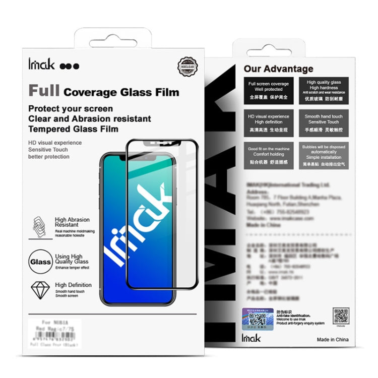 For vivo iQOO Neo6 5G IMAK 9H Surface Hardness Full Screen Tempered Glass Film Pro+ Series - vivo Tempered Glass by imak | Online Shopping UK | buy2fix