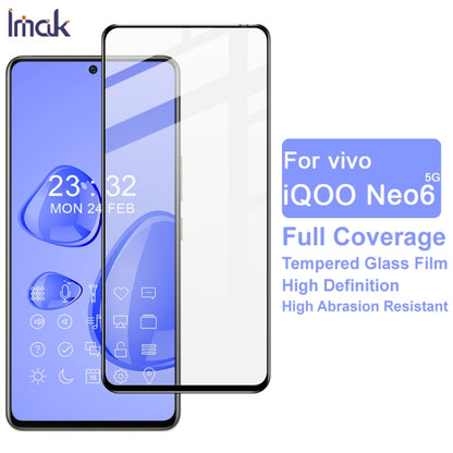 For vivo iQOO Neo6 5G IMAK 9H Surface Hardness Full Screen Tempered Glass Film Pro+ Series - vivo Tempered Glass by imak | Online Shopping UK | buy2fix