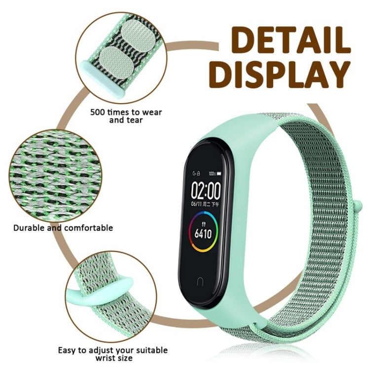 For Xiaomi Mi Band 7 Nylon Weave Watch Band(Papaya Color) - Watch Bands by buy2fix | Online Shopping UK | buy2fix