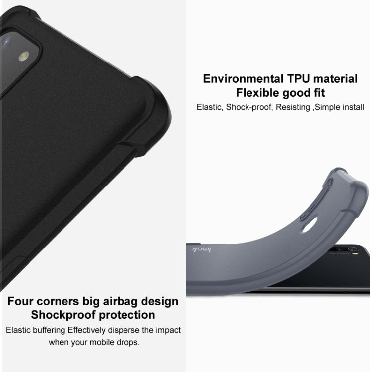 For Xiaomi 12 / 12X IMAK All-inclusive Shockproof Airbag TPU Phone Case with Screen Protector (Matte Grey) - Xiaomi Cases by imak | Online Shopping UK | buy2fix