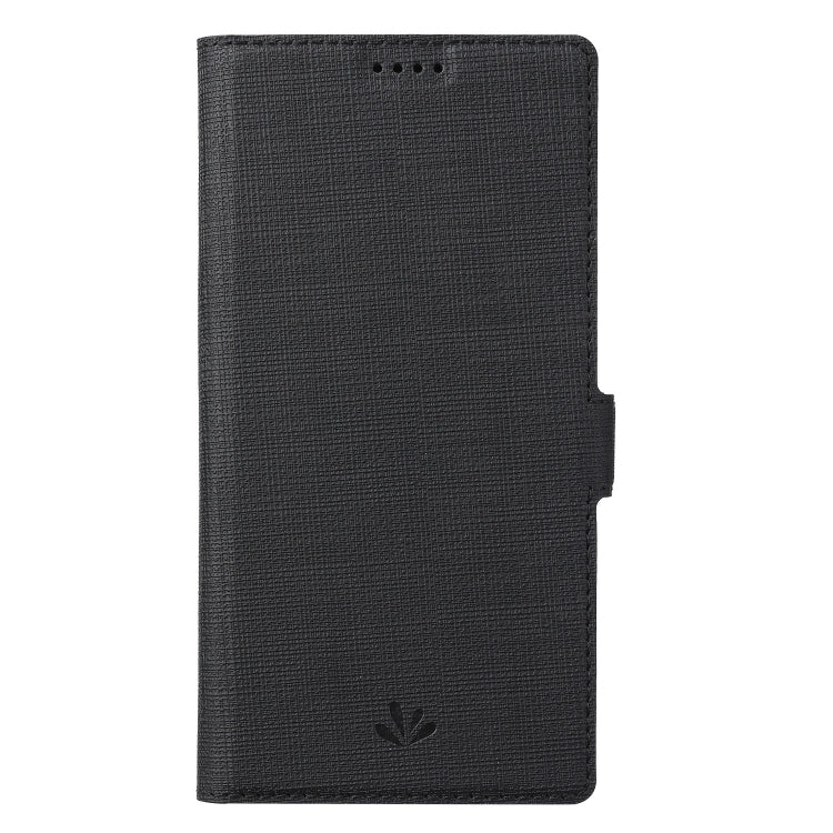 For iPhone 13 ViLi K Series Dual-side Buckle Magsafe Leather Phone Case(Black) - iPhone 13 Cases by ViLi | Online Shopping UK | buy2fix
